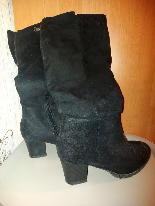 Дамски ботуши на ток