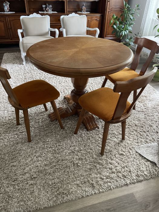 Set 6 scaune lemn masiv