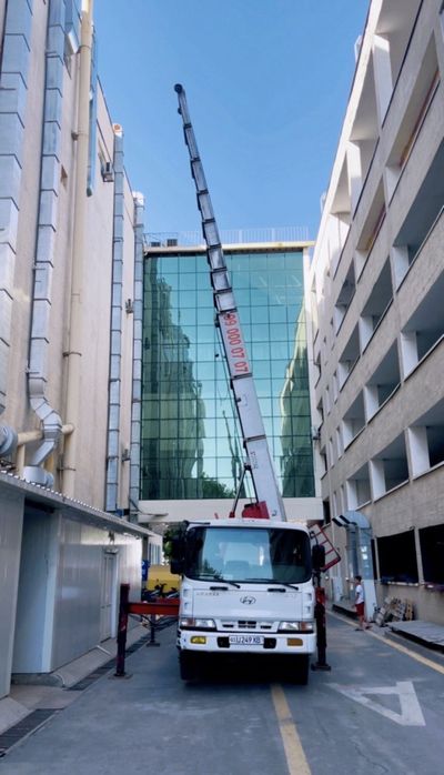 Avtolift Автовышка Автолифт хизмати Vishka Aftolift Автолифт 53м гача