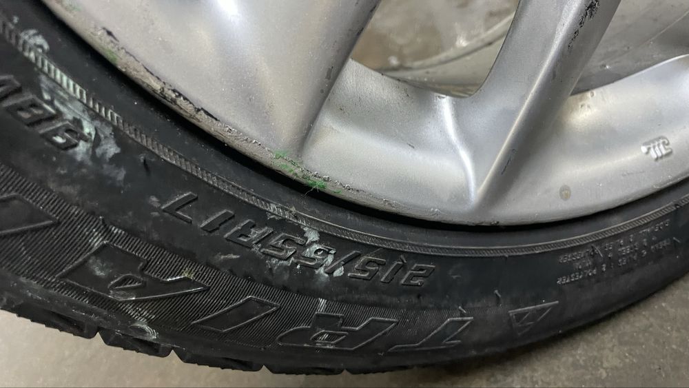 R17, диск с шиной