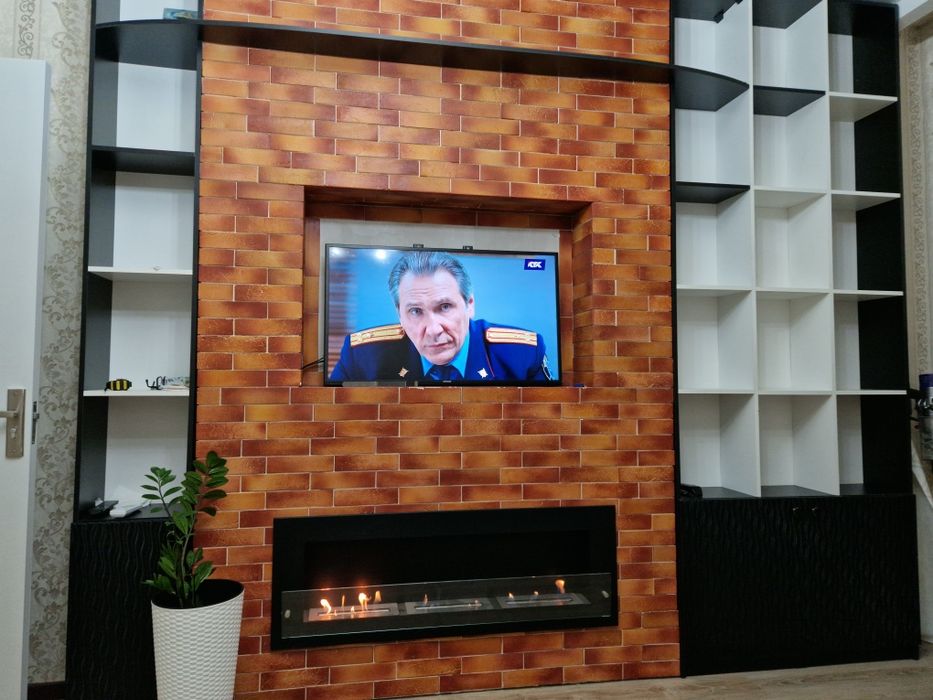 Биокамин черный.