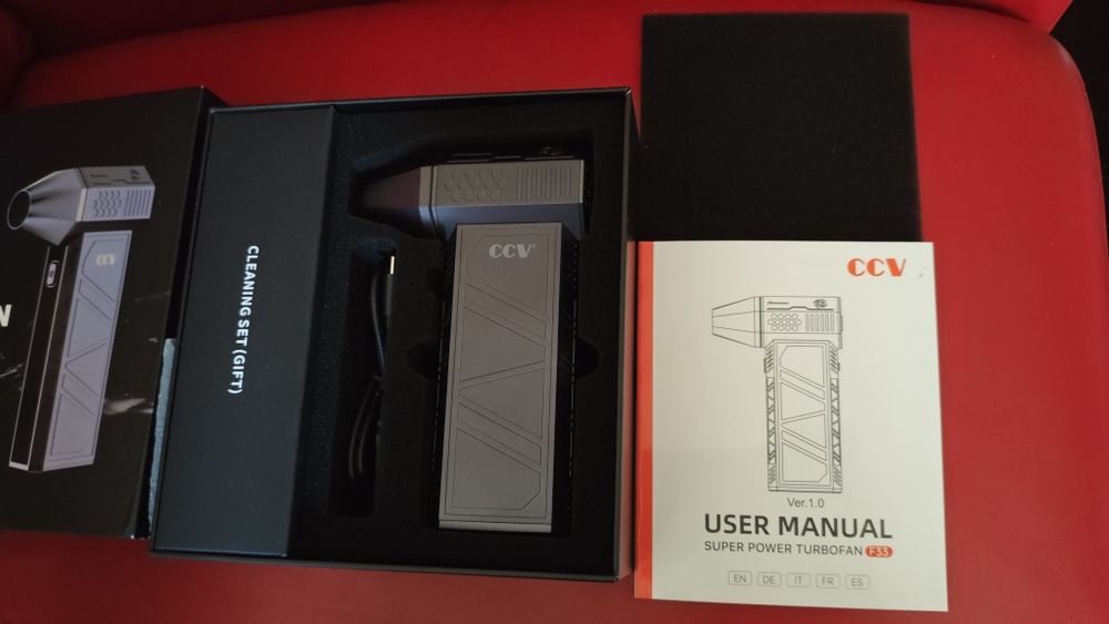 Мощтна духалка с безчетво мотор