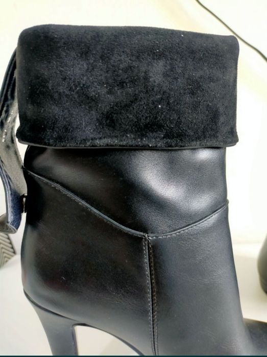 Полусапожки новые кожаные