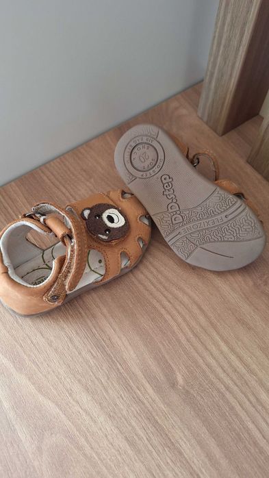 Детски сандали от естествена кожа за момче. 20 номер.DD Step.Като нови