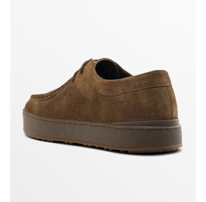Pantofi din piele Massimo Dutti
