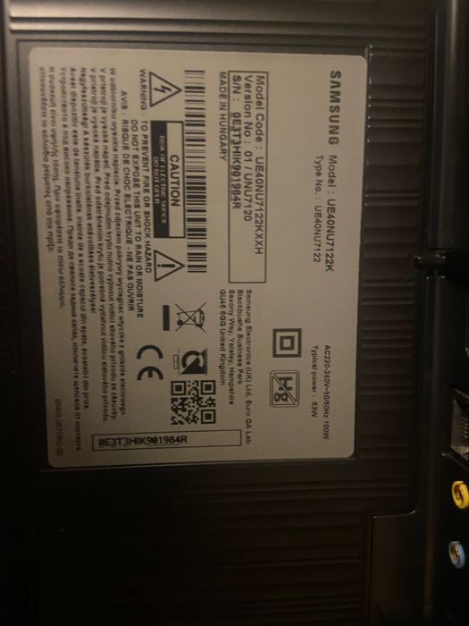 TV Samsung pentru piese