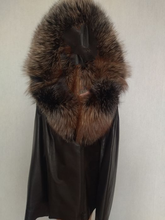 Кожаная куртка осень/весна