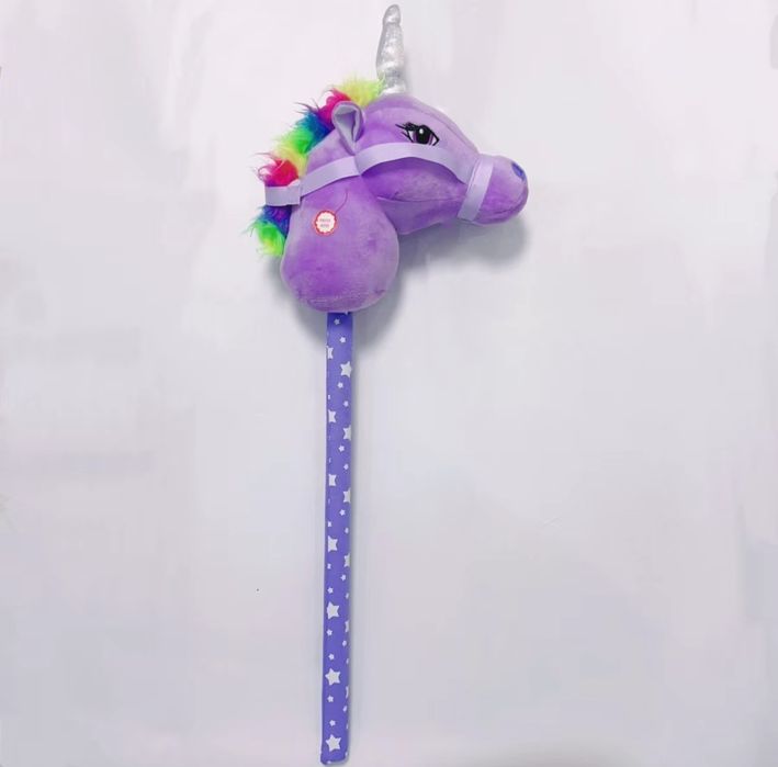 Мягкая игрушка, лошадка, лошадь, конь-скакун для активных игр. 70 см.