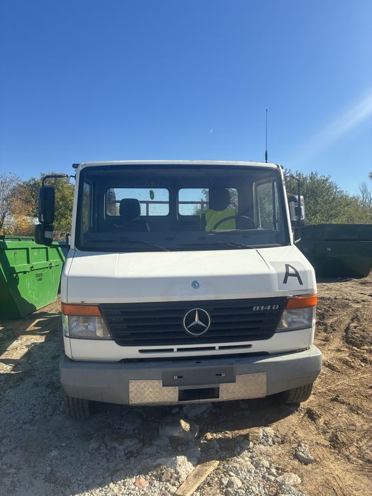 Mercedes Vario 814 abrollkipper skip