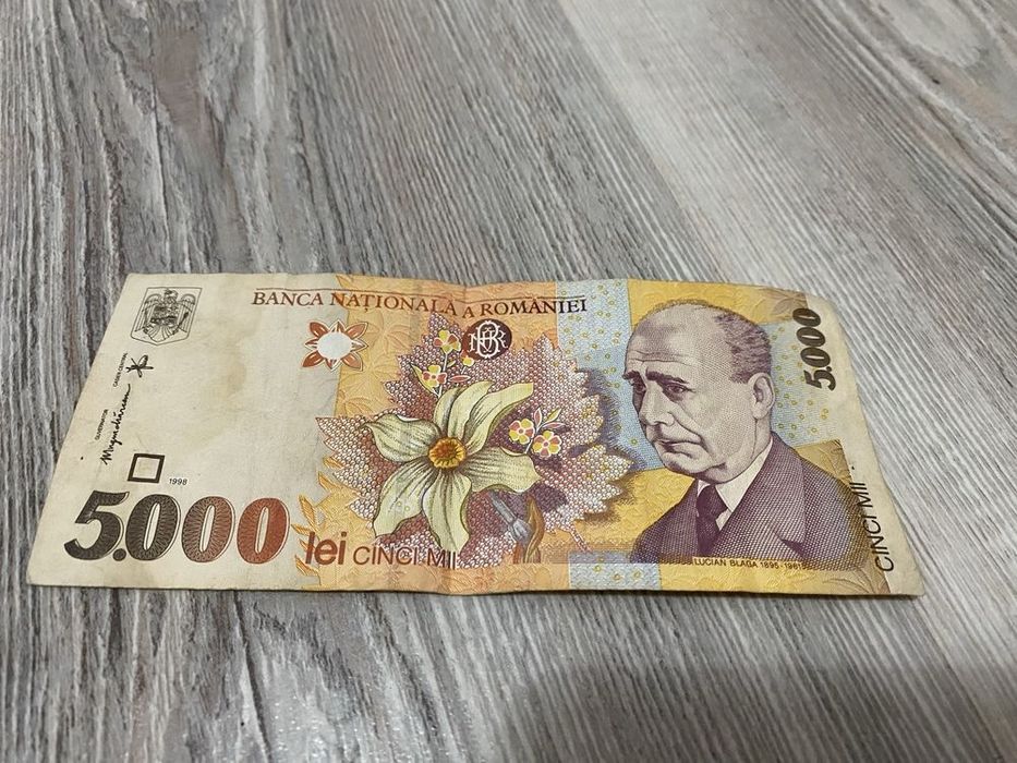 De vânzare 5000Lei vechi Lucian Blaga 1998