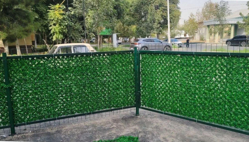 Suniy gazon devor dachalraga magazin bog'llar