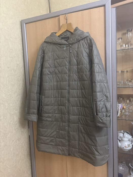 Стёганое межсезонное пальто