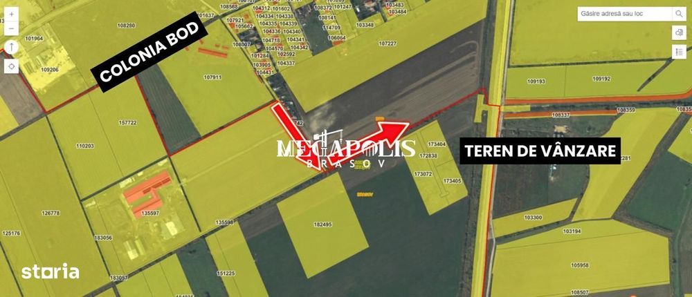 Parcele pentru Gradini / Relaxare / Constructii Usoare