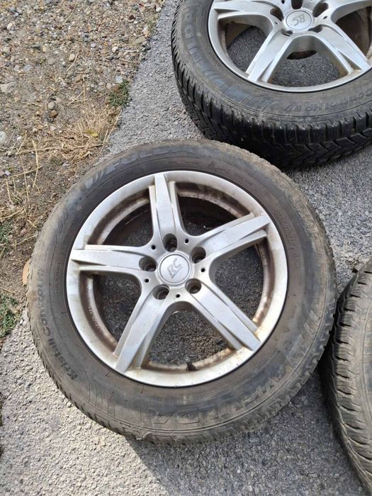 **Джанти 16″ с гуми за Volkswagen Sharan II – комплект RC Design**