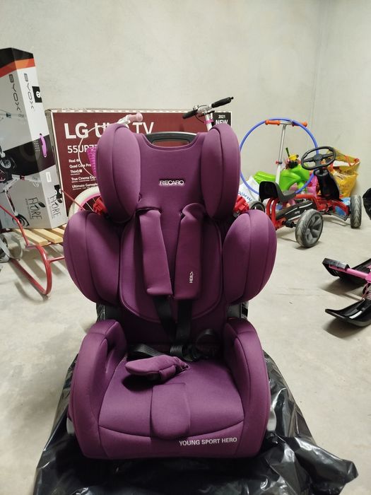 RECARO Стол за кола 9-36 кг young sport hero very berry