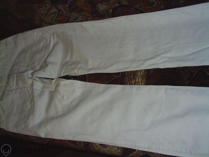 Дамски Бели Дънки