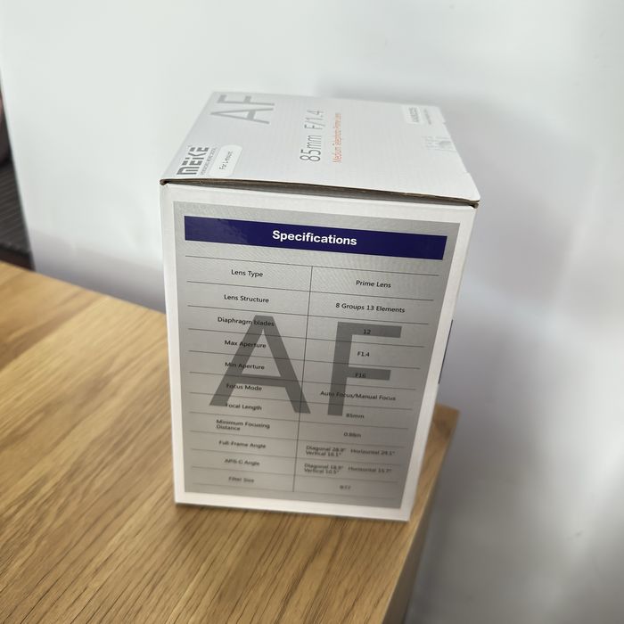 Obiectiv 85mm F1.4 full frame Meike