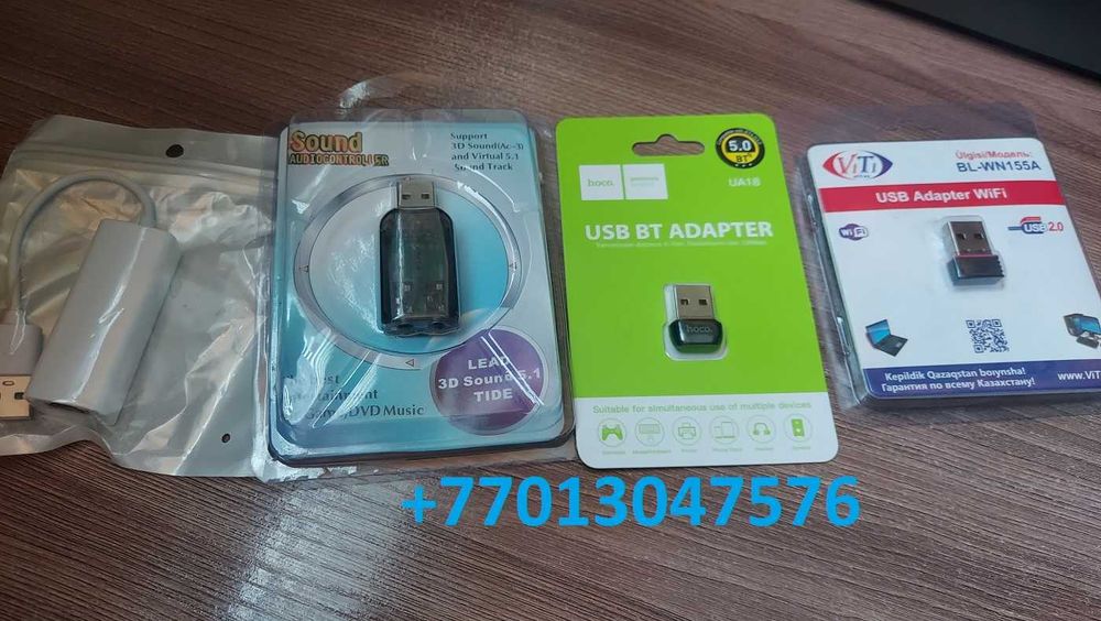 адаптеры usb звуковая плата/Сетевая USB RJ45 usb/usb Bluetooth/ Wi-Fi