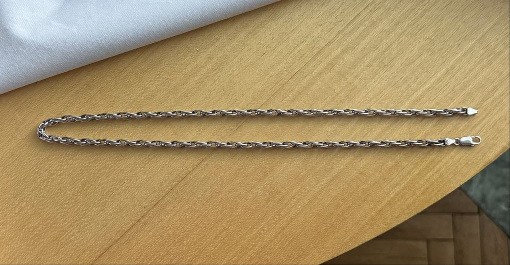 Бяло злато 14к ръчна изработка