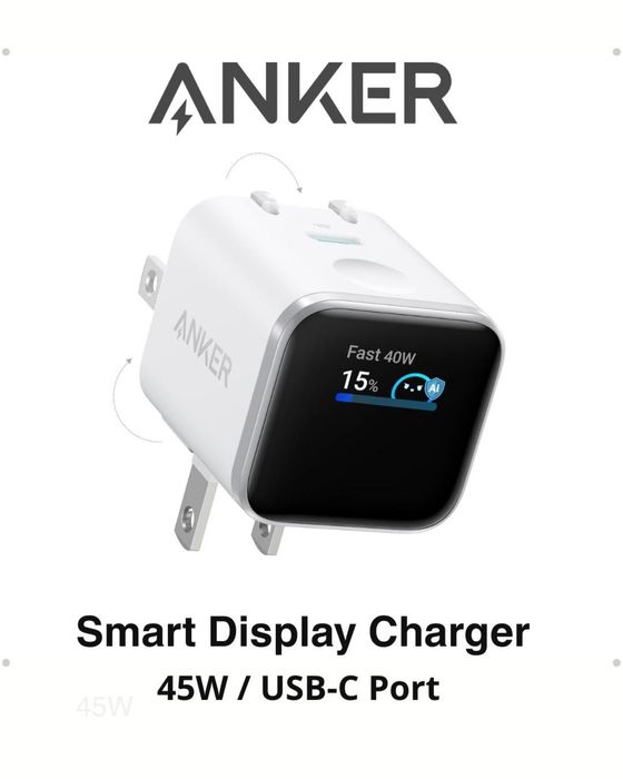 Anker smart display charger 45W
