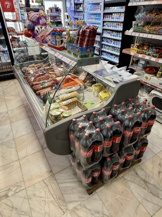 Vitrina mezeluri lactate