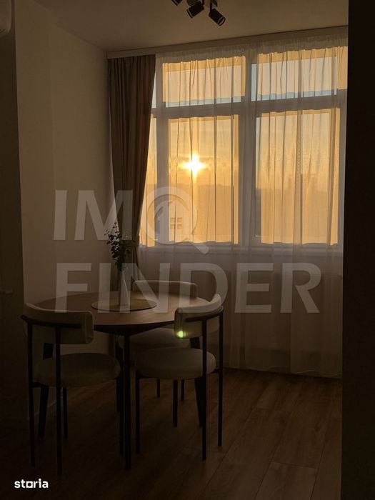 Garsonieră renovată, mobilată nou, etaj 7/10 – Gheorgheni, str. Detuna