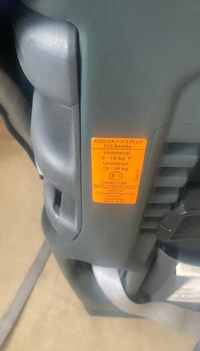 Scaun auto Britax Römer Evolva 1-2-3 Plus 9-18Kg & 15-36Kg