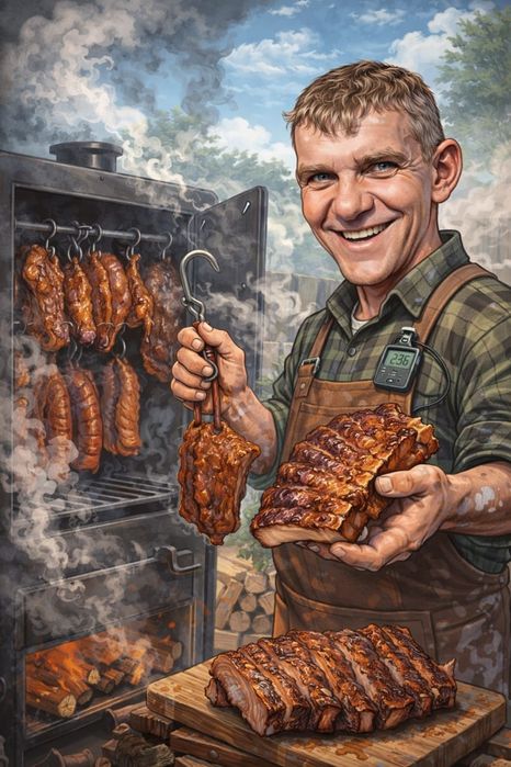 Щука горячего копчения  очень вкусная