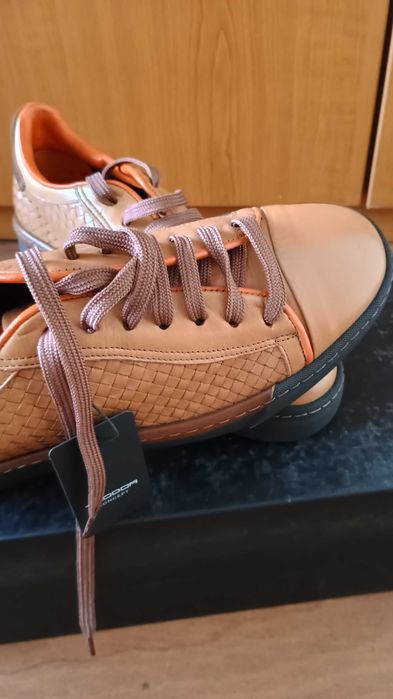 Teodor Leather Sneakers ОРИГИНАЛ! Мъжки от ест. кожа!