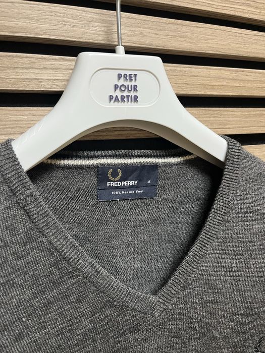 Fred Perry : 100% вълна Мерино размер М / Оригинал