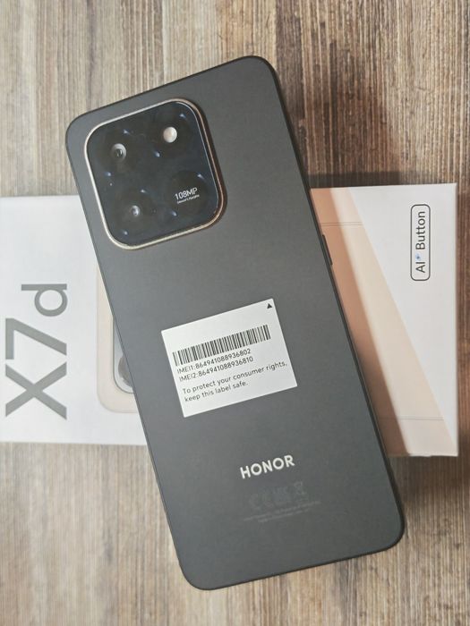 Нов Honor X7d 8GB RAM 256 GB Гаранция
