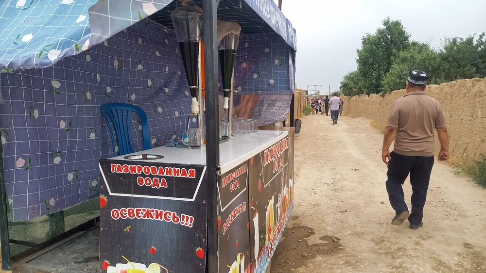 Kuchma dukon yozda gaz voda qishda xot dog