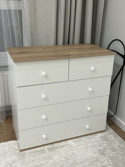 Детский комод белый