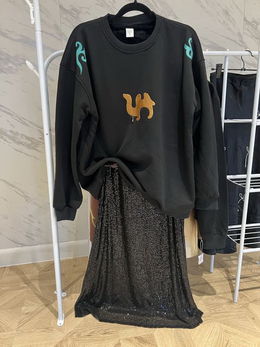 Свитшот с национальным принтом