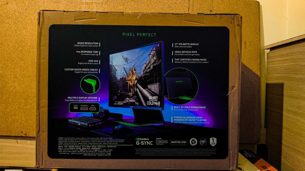 НОВЫЙ RAZER Raptor 27 165Hz, 2K (Upgraded)