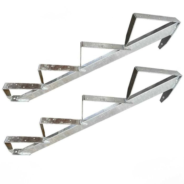 Метални носачи за стълби комплект (2 бр.) 2–6 стъпала | Стандарт и Премиум