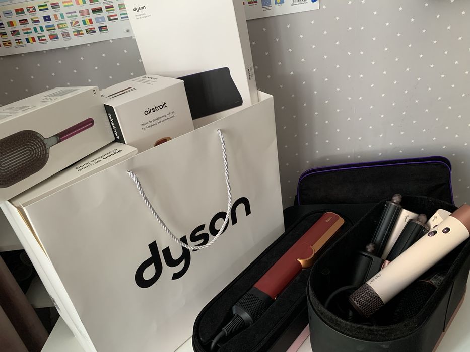 Фен Dyson Airwrap Complete Long и Утюжок