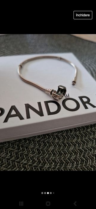 Bratara Pandora plus charm cadou