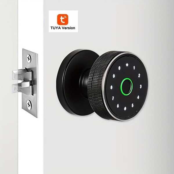 Смарт ел. брава -5 в 1 + Магнитна брава и патрон с 3 ключа /SB009/