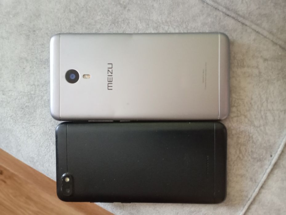 Мейзу м3 ноте, редми 6А хорошее состояние