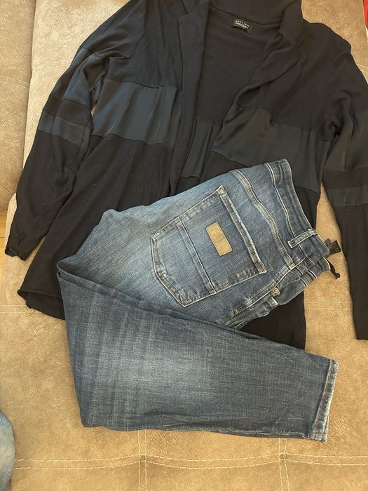 Blugi barbati zara 46 + cadou cardigan zara XL
