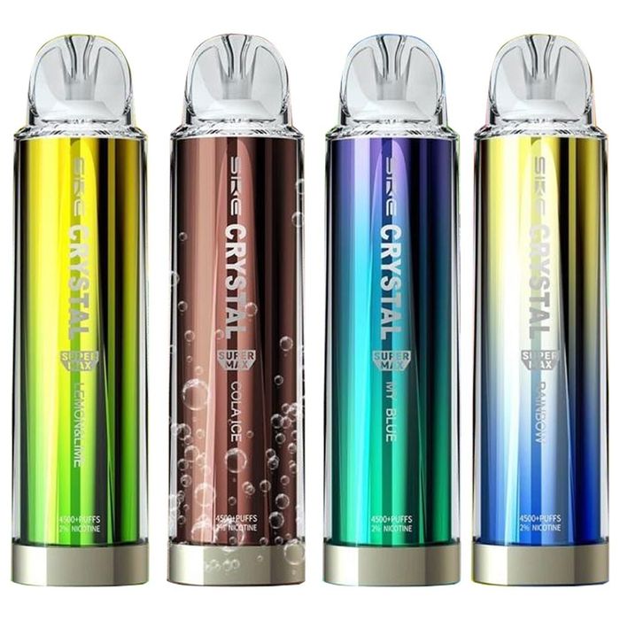 Pachet 10 Bucati Vape 4500 Puffs Fiecare Crystal