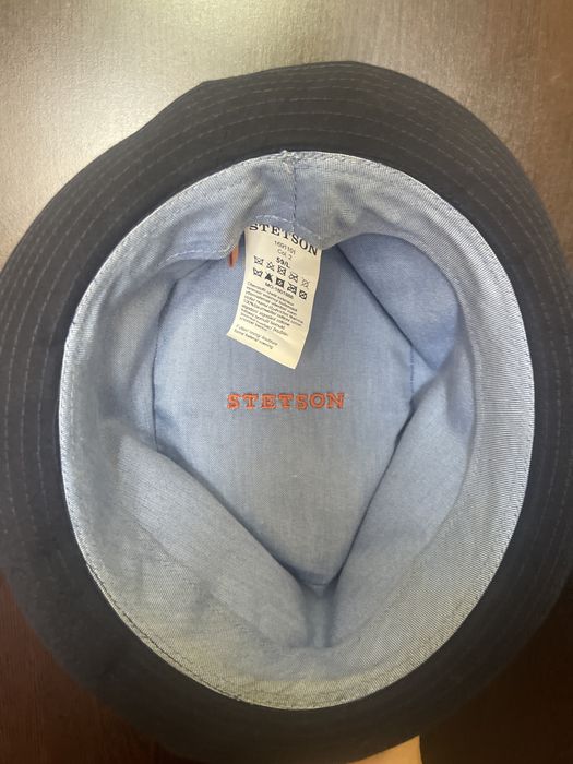 Pălărie STETSON Originală Made in Italy, mărimea 59/L – 100% bumbac
