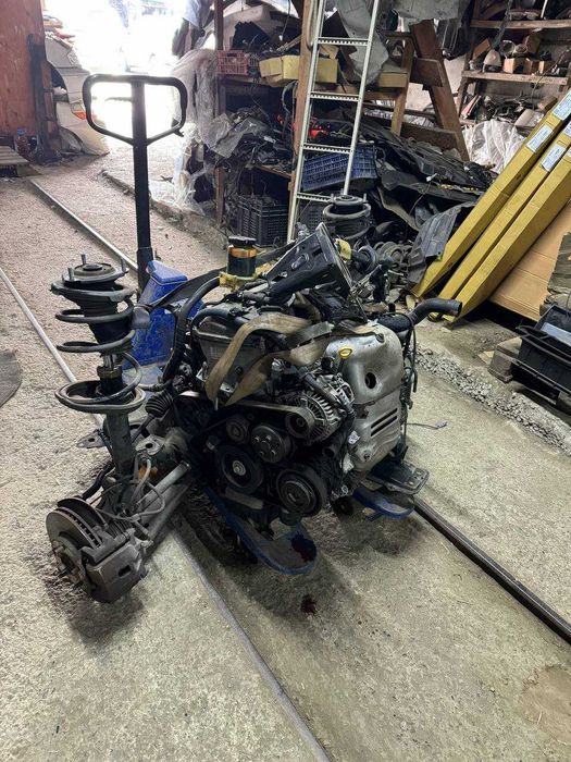 Двигатель, мотор, коробка, 1az