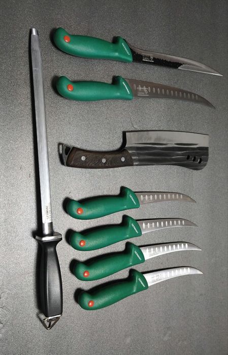 Set Cutite Macelarie 8 Piese Germany GREEN