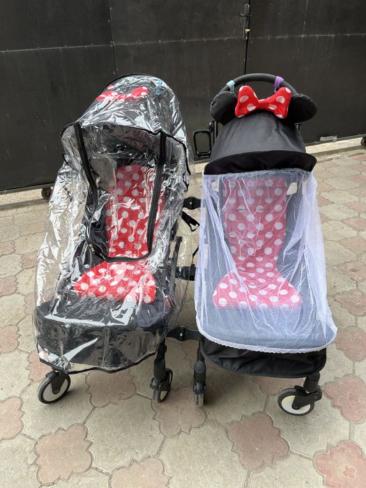 Коляска для двойни, близнецов (разъединяется на 2)