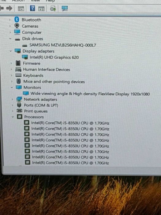 lenovo Thinkpad x280 i5-8350U/8RAM/256SSD/Intel UHD Graphics/Full HD