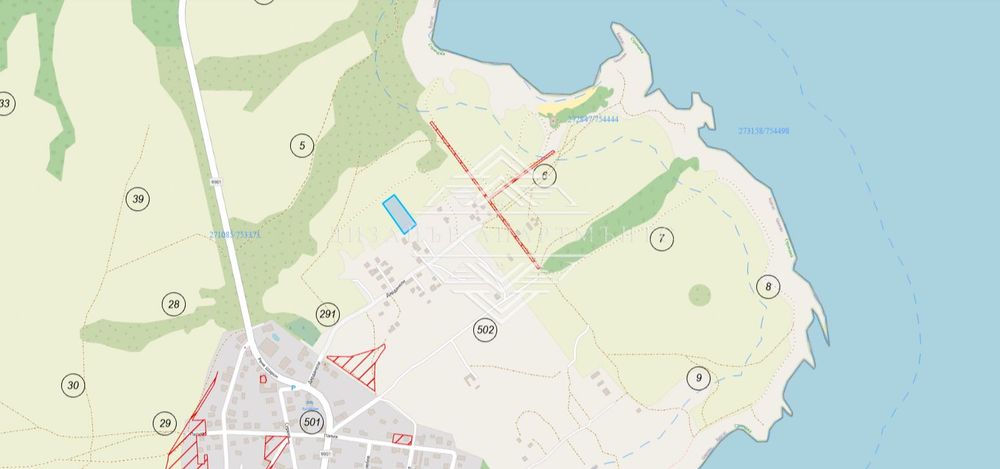 Парцел в Бургас, област-с.Варвара площ 2700 цена 247900