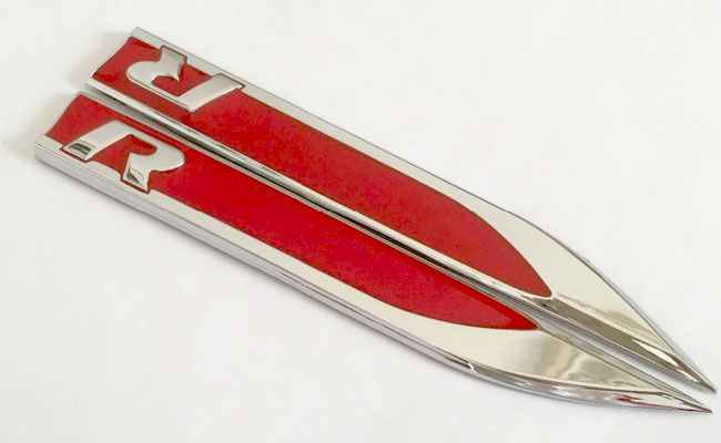 Emblema / sigla metalica aripi - Volkswagen R / R line