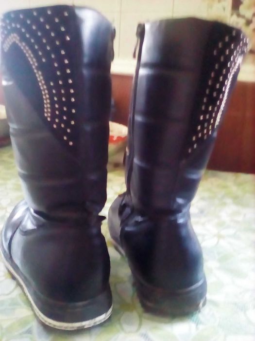 Сапоги тёплые для девочек